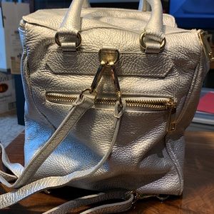 Silver Women's Backpack